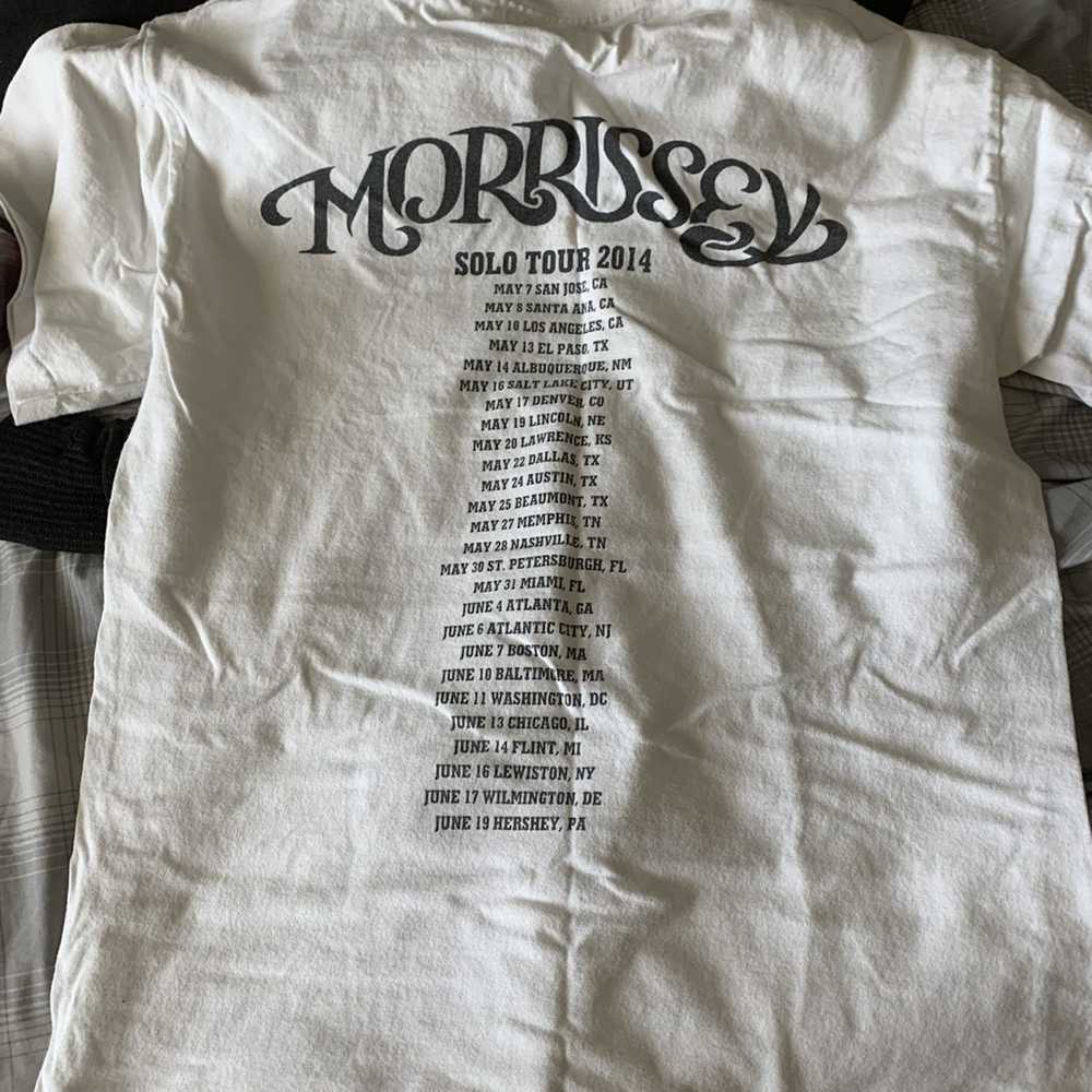 Vintage Morissey Tour Tee 2014 - image 2