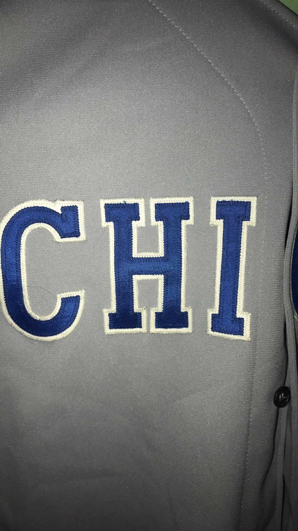 Vintage chicago cubs vintage baseball jersey butt… - image 3