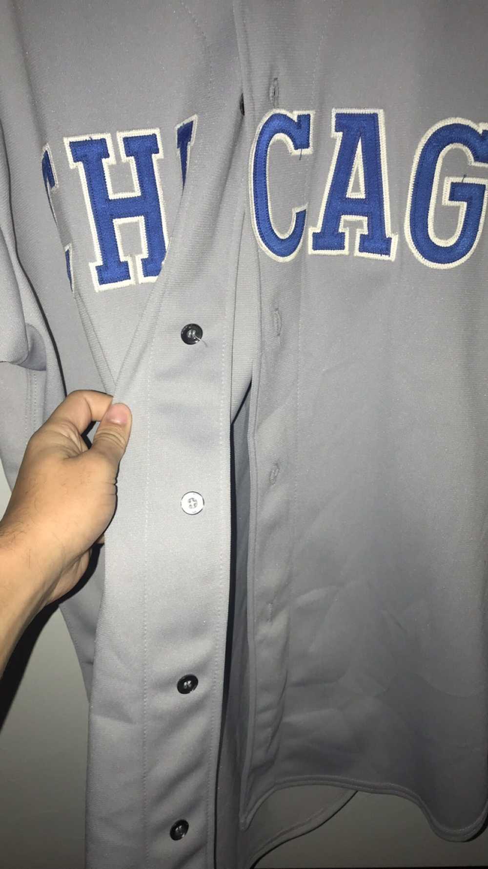 Vintage chicago cubs vintage baseball jersey butt… - image 8
