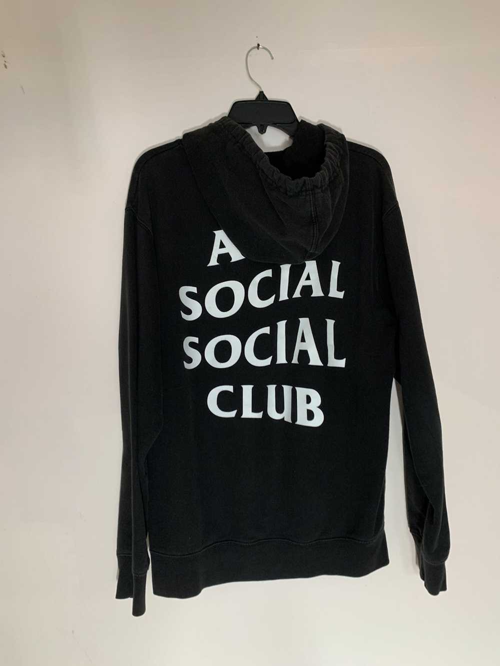 Anti Social Social Club Black ASSC Club Hoodie - image 2