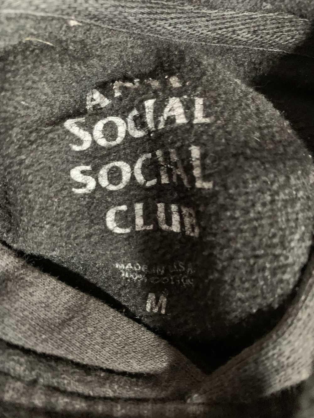 Anti Social Social Club Black ASSC Club Hoodie - image 3