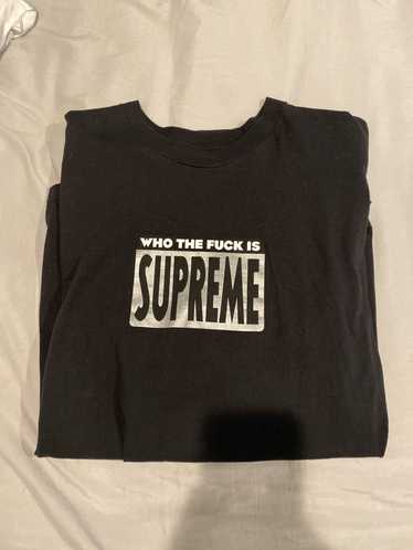 Supreme Who The Fuck Tee - image 1