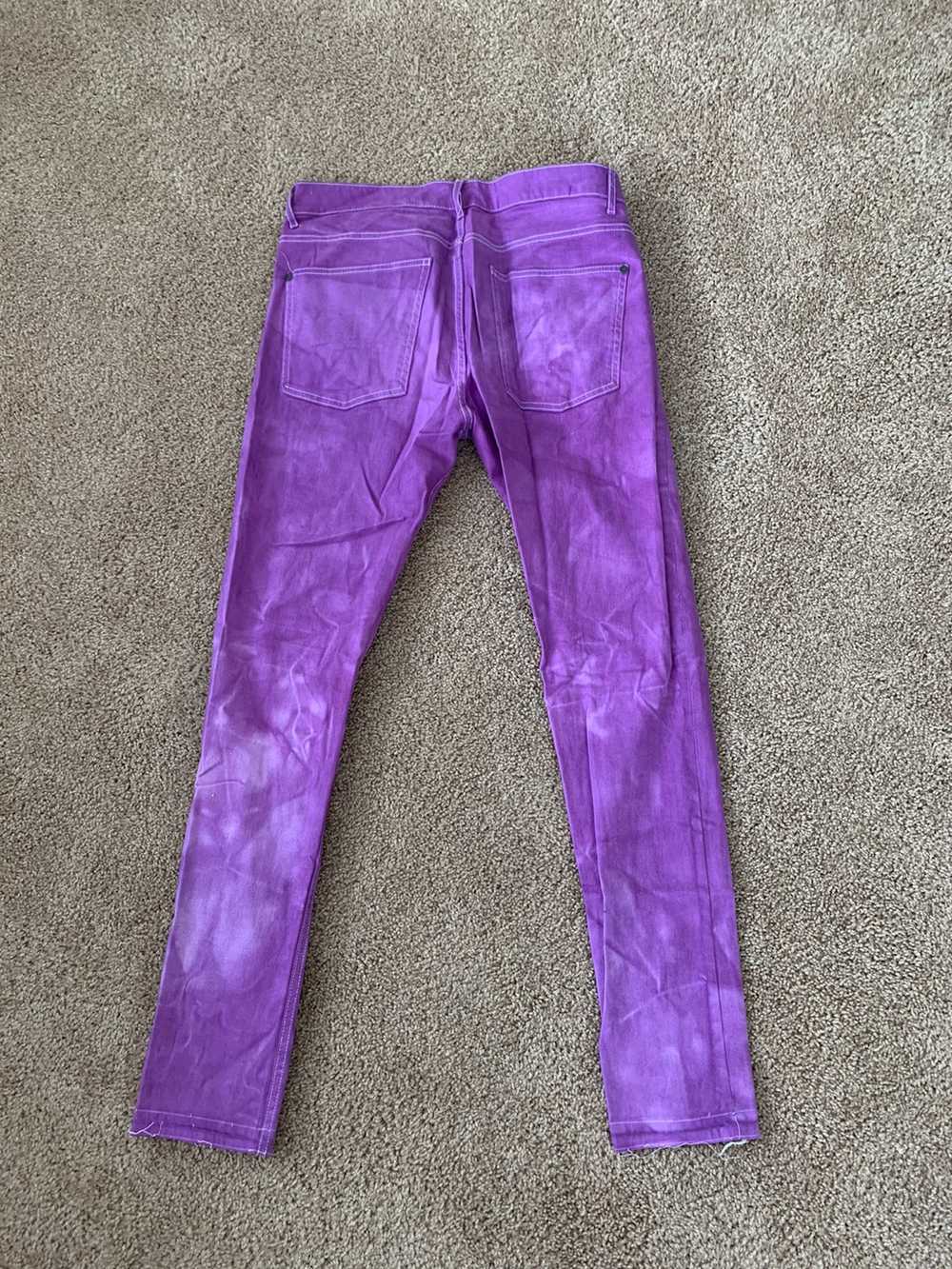 Custom Custom Dyed Purple Denim - image 2