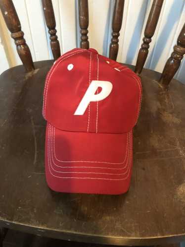 Shops Palace Felt P Logo Hoodie (Red)