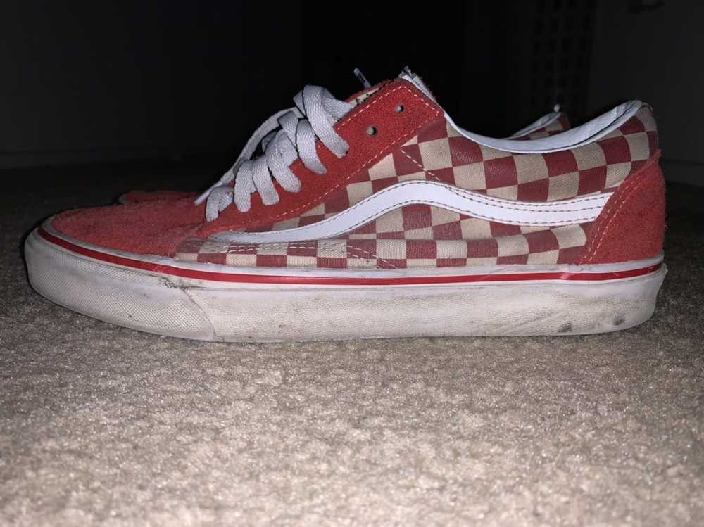 Vans Vans Old Skool Checkerboard Red - image 2