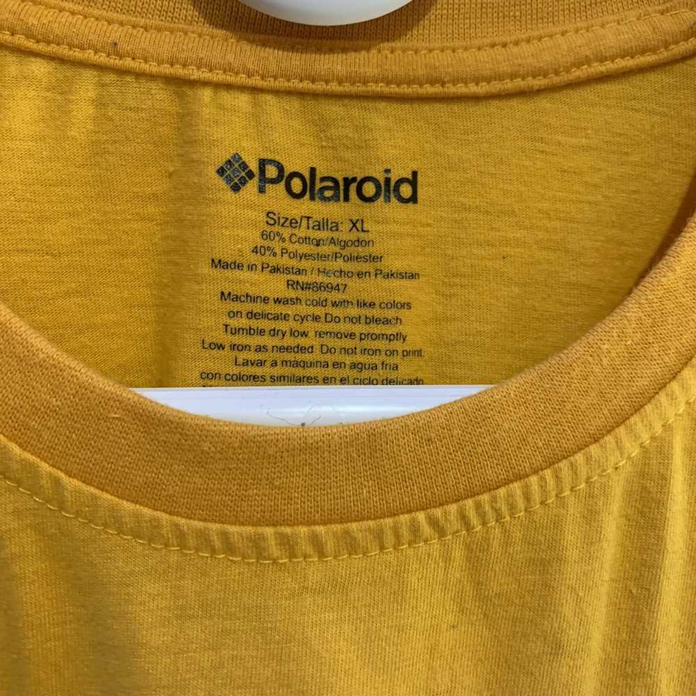 Polaroid Black/White/Yellow Polaroid Short Sleeve - image 3