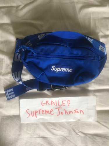 Supreme × Vintage Supreme Waist Bag Royal Blue SS… - image 1