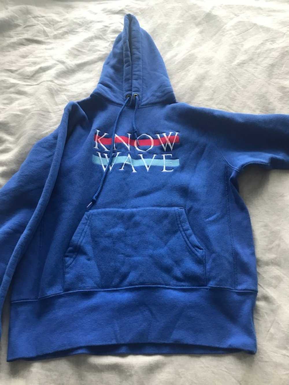 Know Wave Blue Know Wave Hoodie - image 1