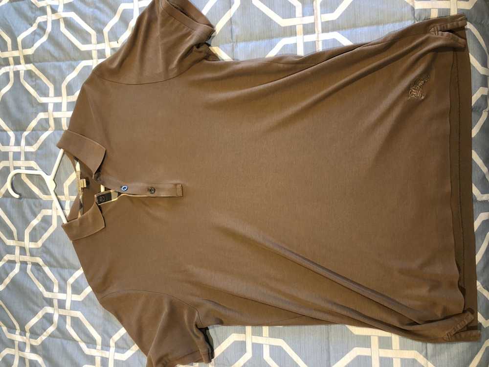 Burberry Size L Burberry Polo - image 1