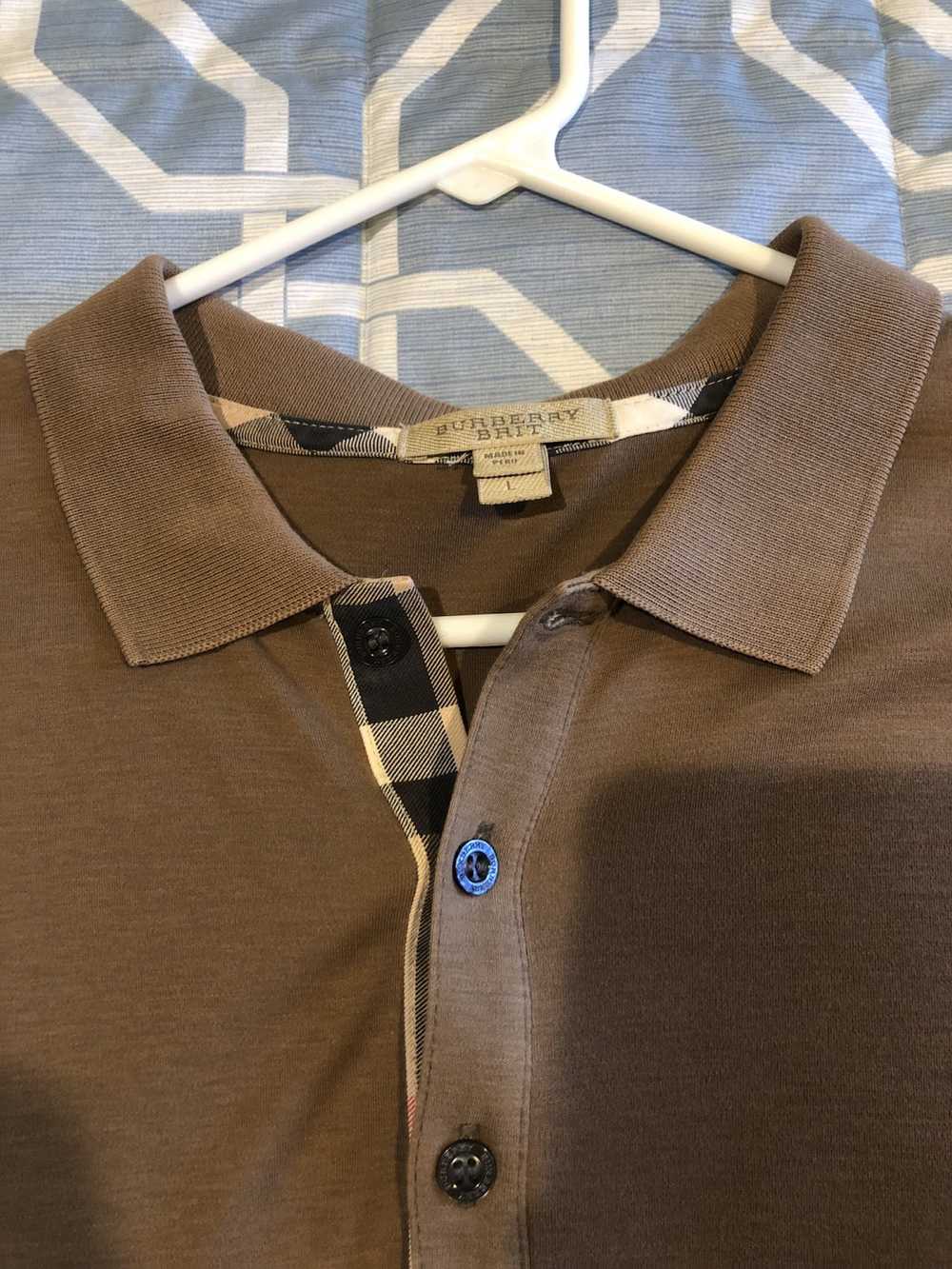 Burberry Size L Burberry Polo - image 2