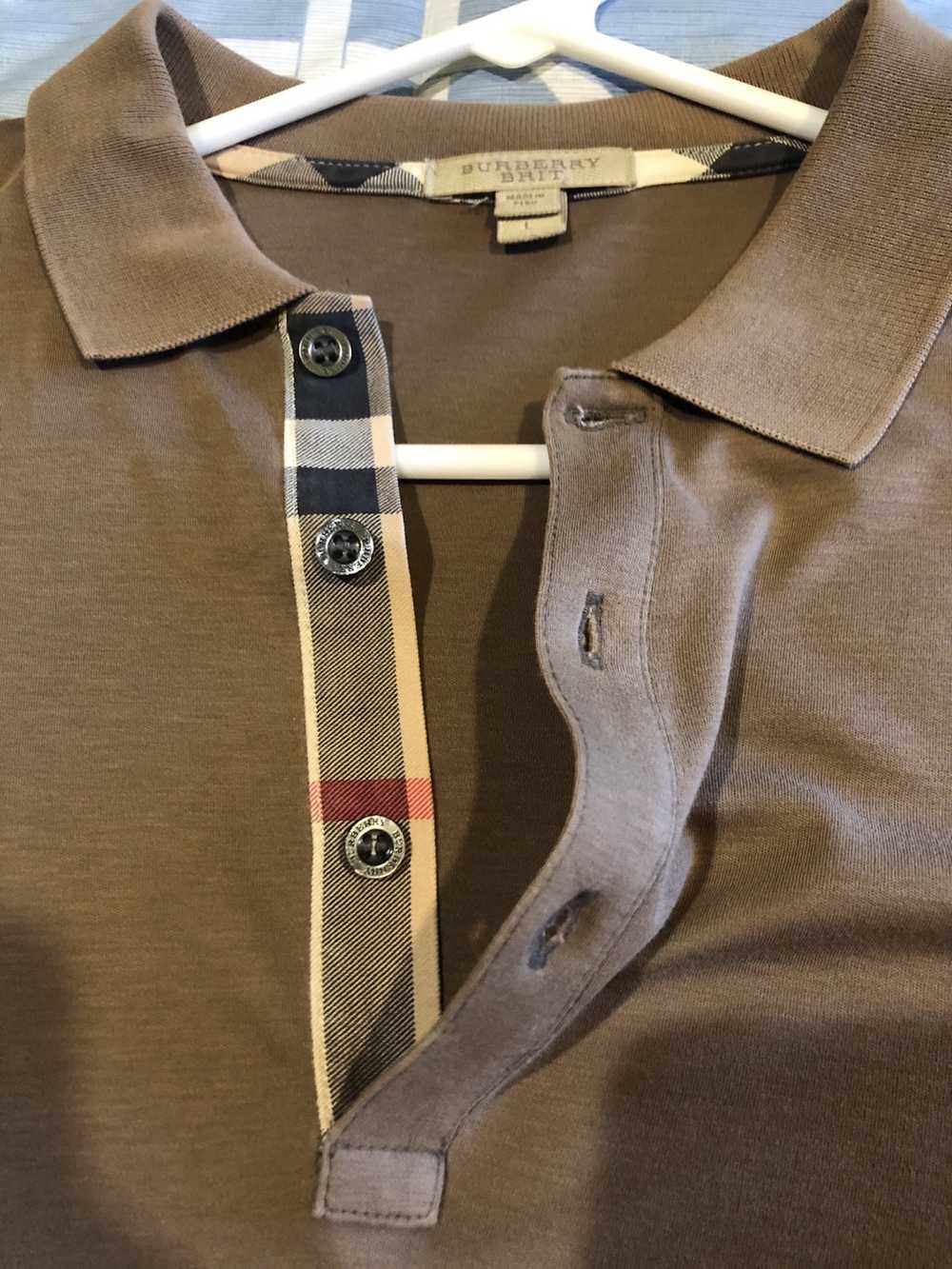 Burberry Size L Burberry Polo - image 3
