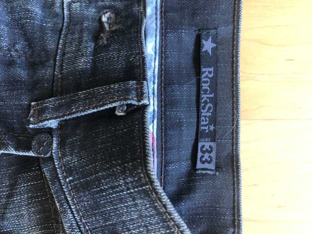 Rockstar Rockstar distressed jeans (blue-black) - image 7