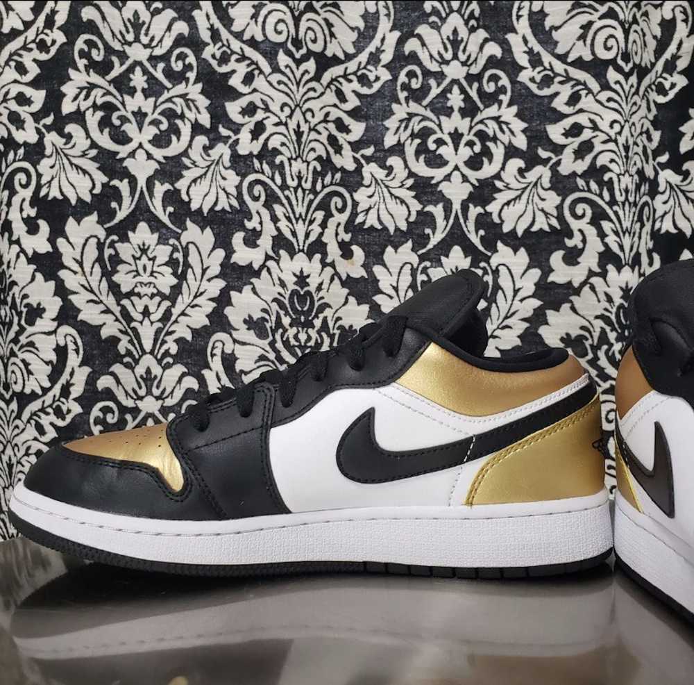 Jordan Brand × Nike Air Jordan 1 Low GS Gold Toe - image 5