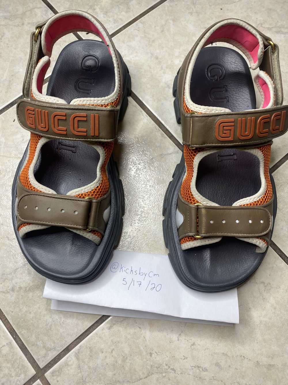 Gucci Gucci orange sandals limited edition - Gem