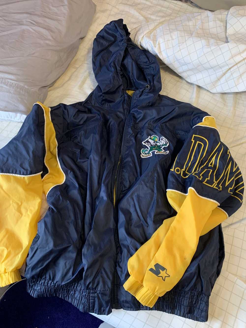 Starter Vintage Notre Dame Starter Jacket - image 1