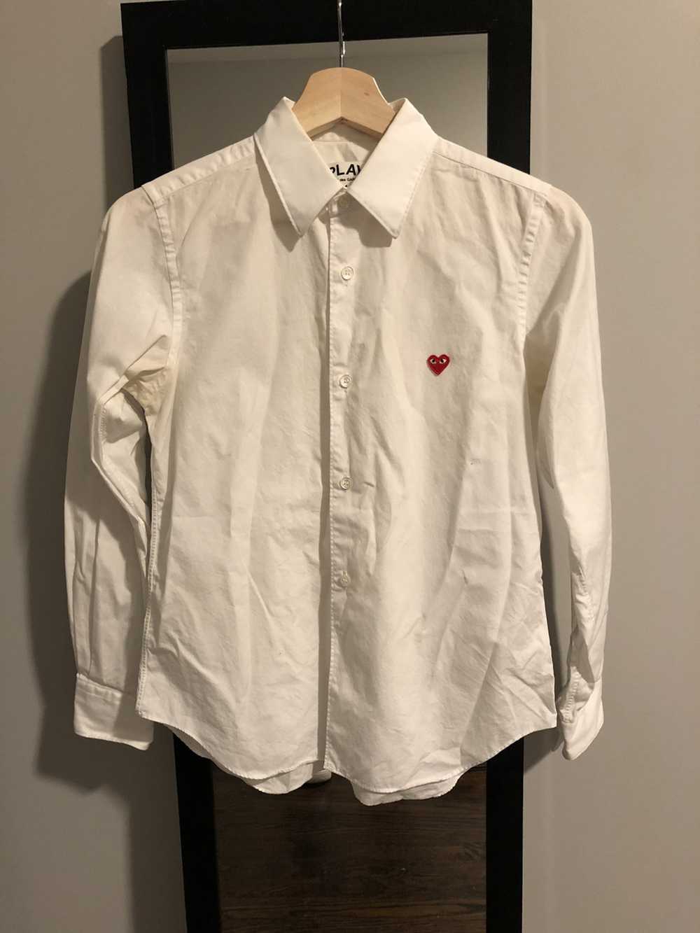 Comme Des Garcons Play CDG PLAY BUTTON-UP LS SHIRT - image 2