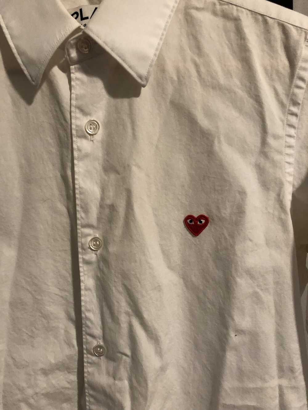Comme Des Garcons Play CDG PLAY BUTTON-UP LS SHIRT - image 4