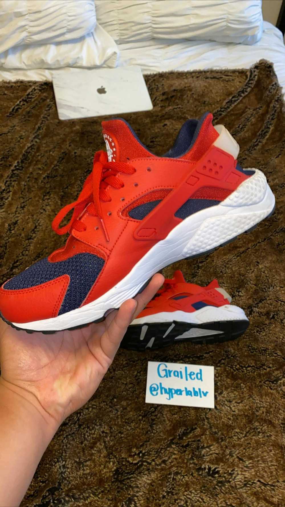 Nike Air Huarache University Red - image 2