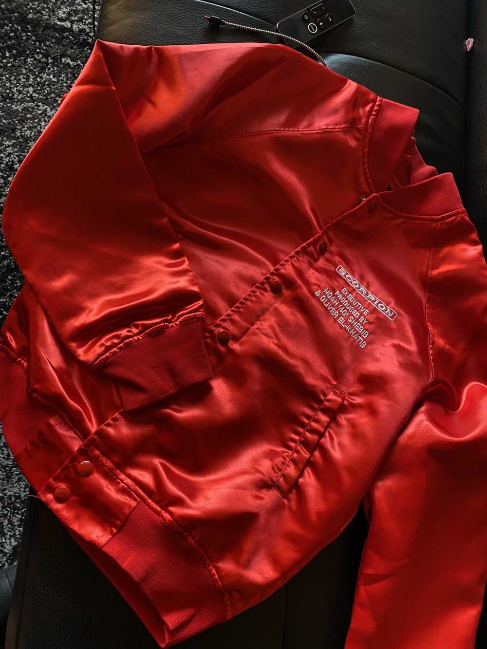 Drake Rare Drake Scorpion Tour Jacket Red - image 2