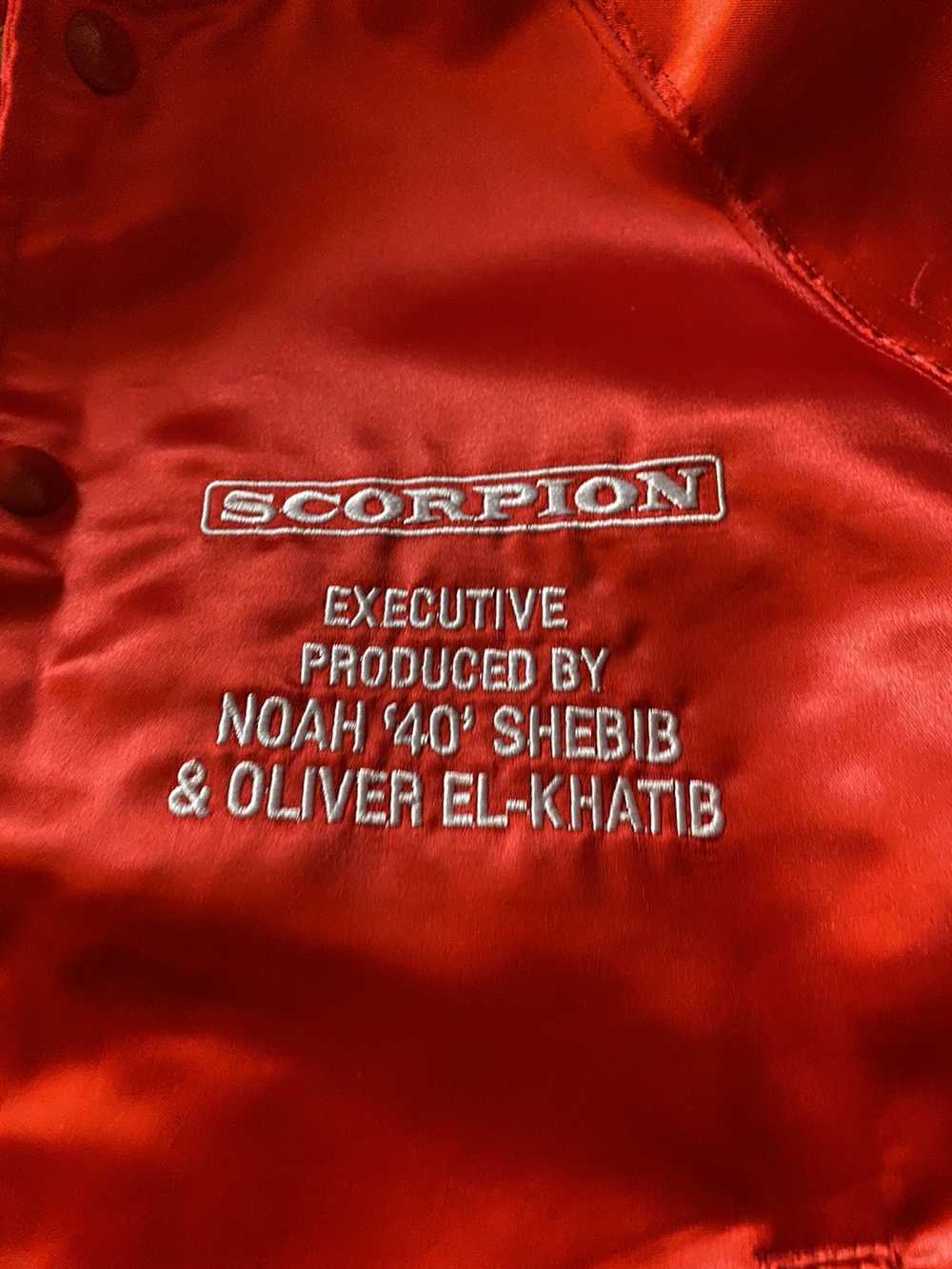 Drake Rare Drake Scorpion Tour Jacket Red - image 3