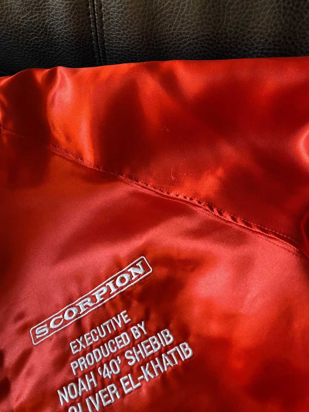 Drake Rare Drake Scorpion Tour Jacket Red - image 4