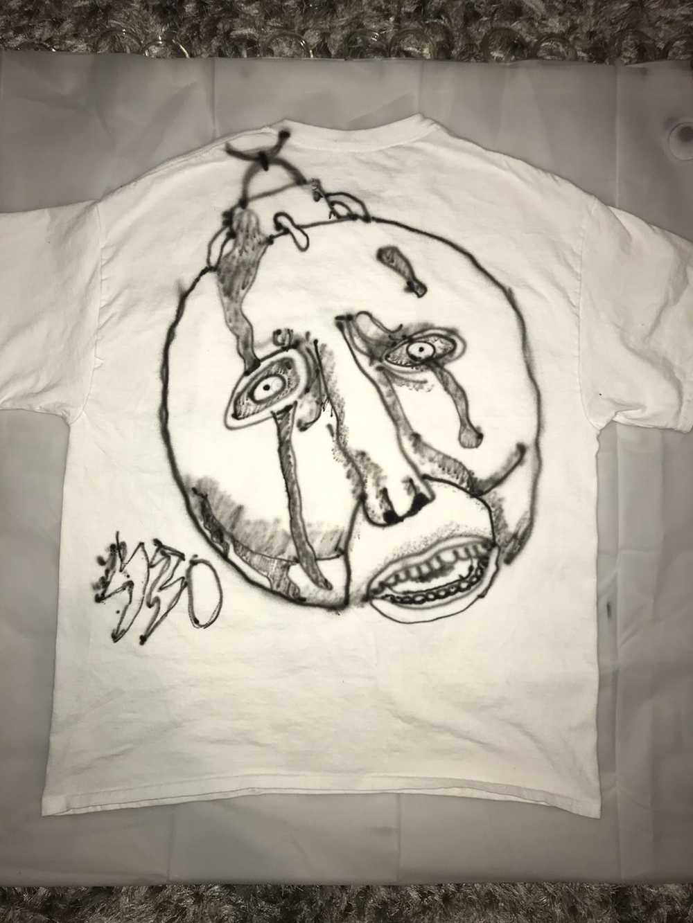 Animal Tee × Custom Custom airbrushed anime shirt - image 2