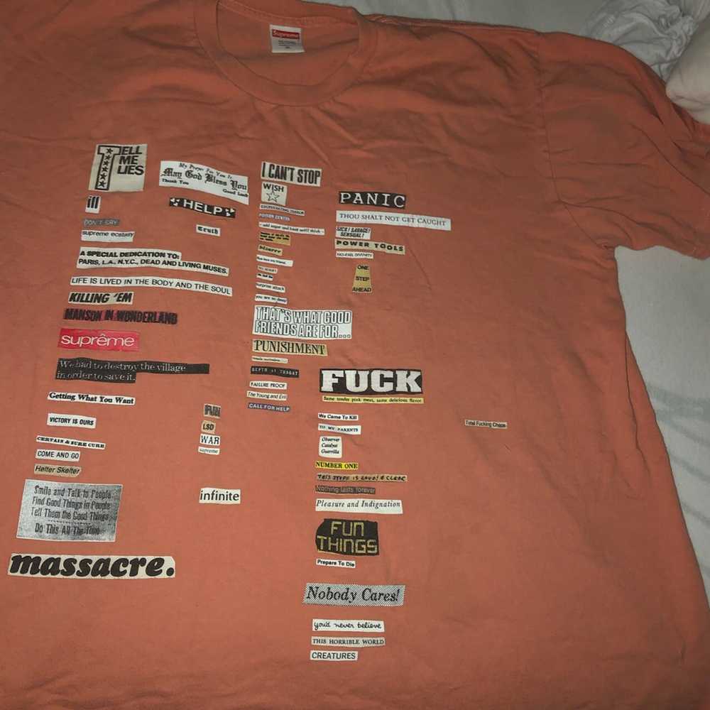 Supreme Supreme Cut Out Tee - image 4