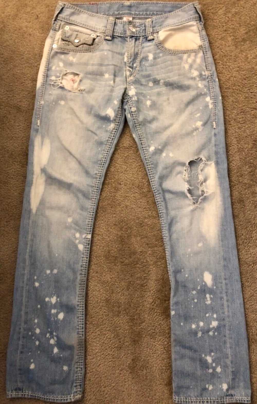 True Religion DISTRESSED TRUE RELGION USED - image 1