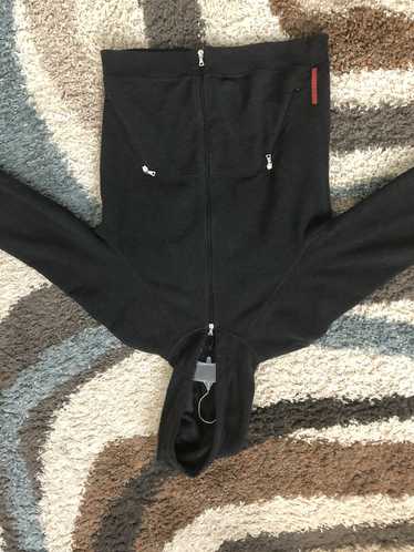 Prada Black Vintage Prada Fleece - image 1