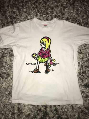 Supreme × Vintage Suzie Switchblade Tee