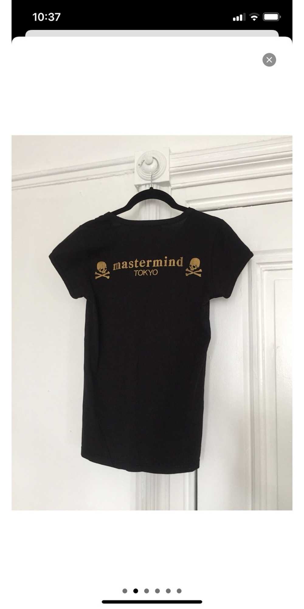 Mastermind Japan Black and gold runway t-shirt. - image 2