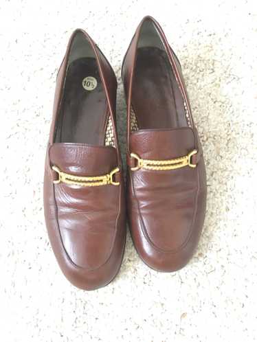 Gucci Brown Leather Loafers