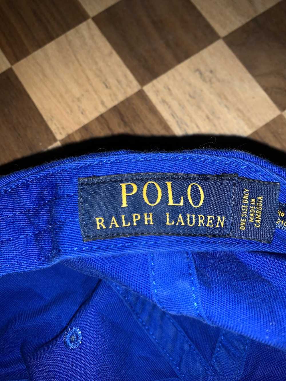 Polo Ralph Lauren Blue/Yellow Adjustable Polo Ral… - image 2
