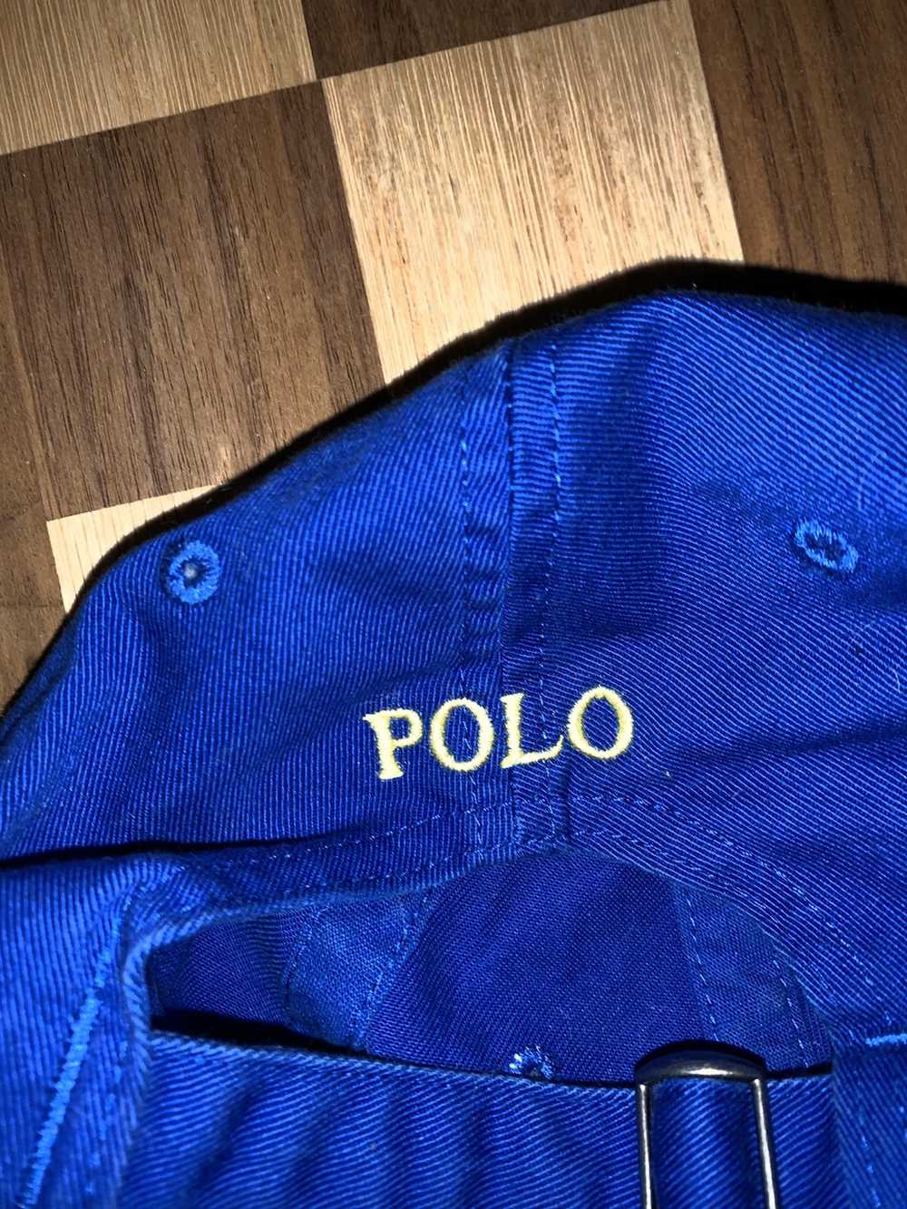Polo Ralph Lauren Blue/Yellow Adjustable Polo Ral… - image 3