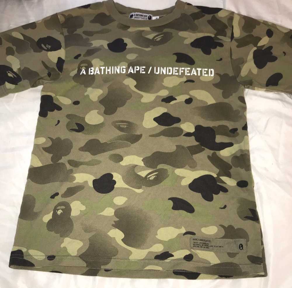 Bape Bape x Undefeated Tee - image 1