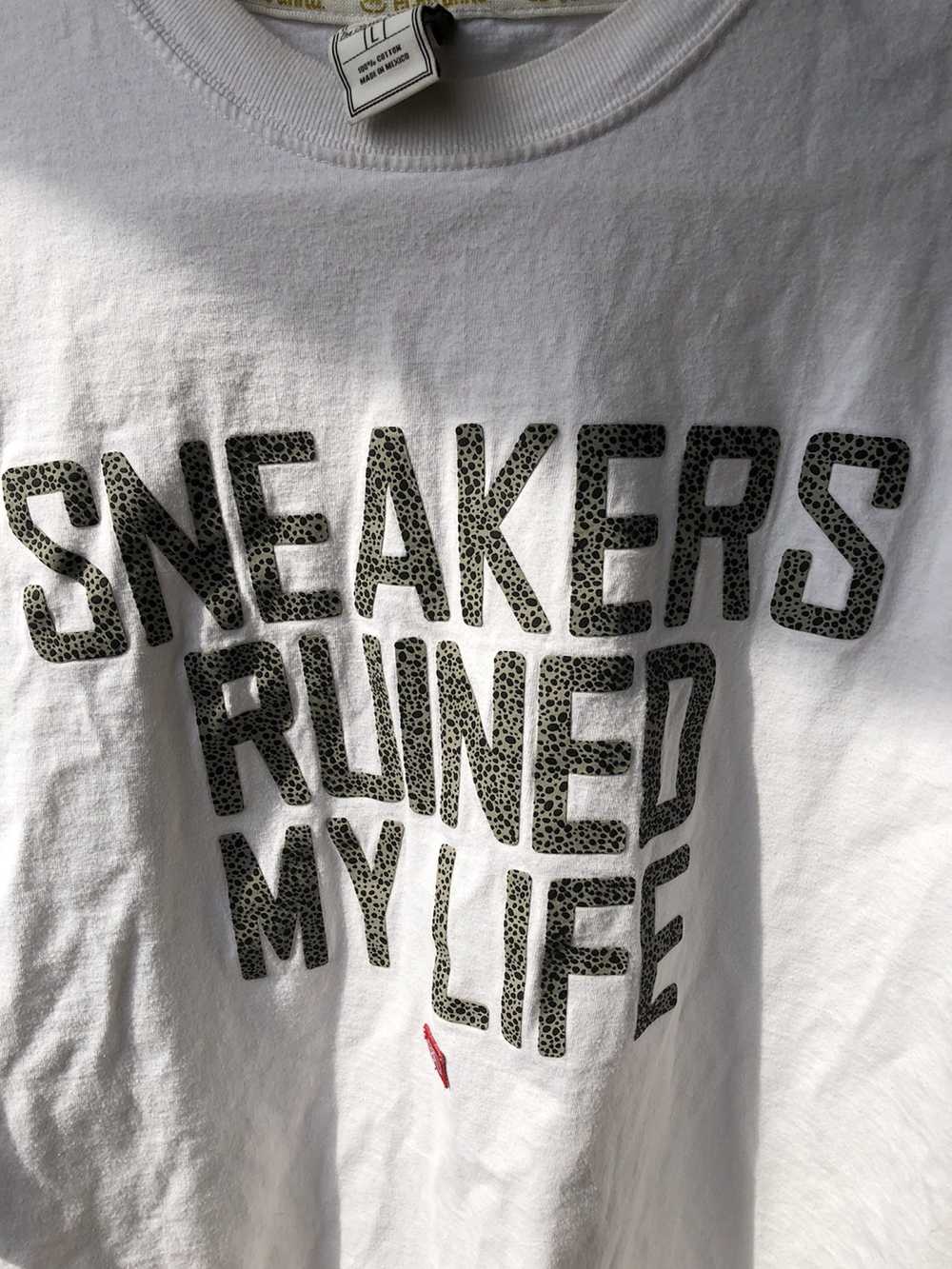 Ecko Unltd. Sneakers ruined my life shirt. White … - image 7