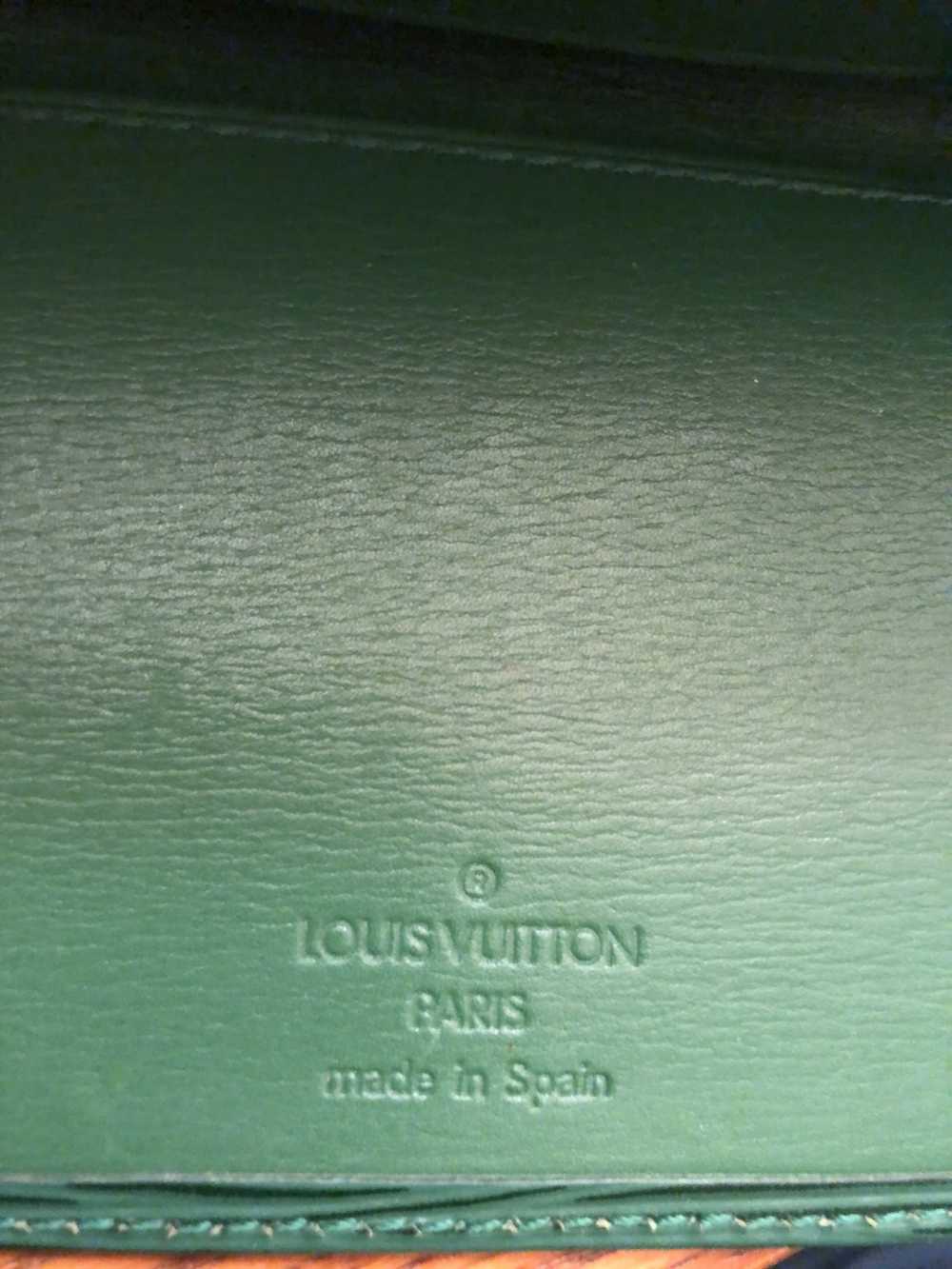 Louis Vuitton Louis Vuitton green bifold wallet/c… - image 2