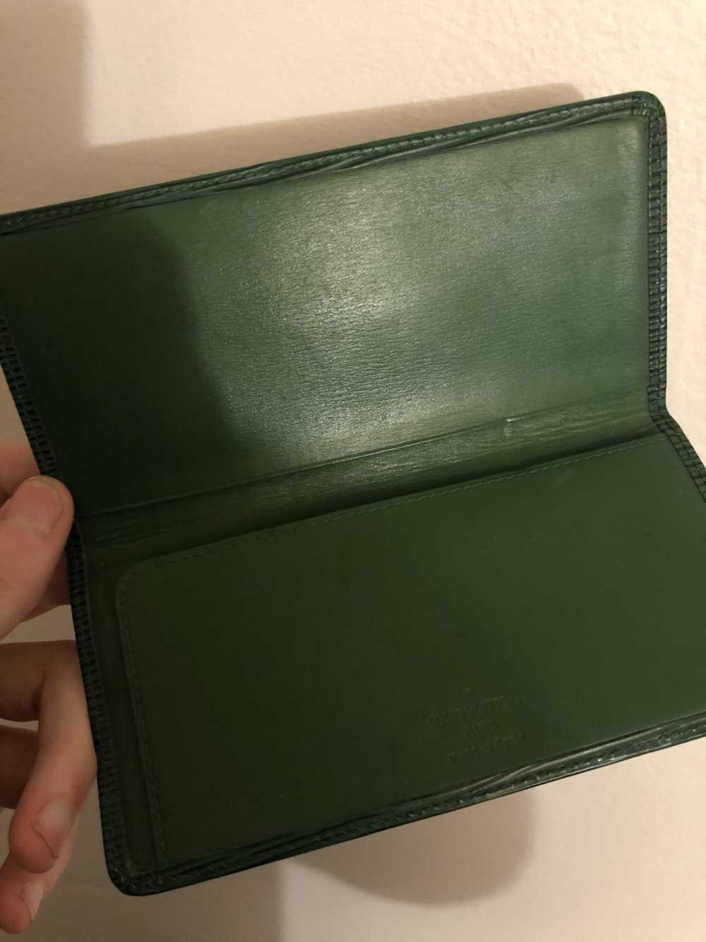 Louis Vuitton Louis Vuitton green bifold wallet/c… - image 4