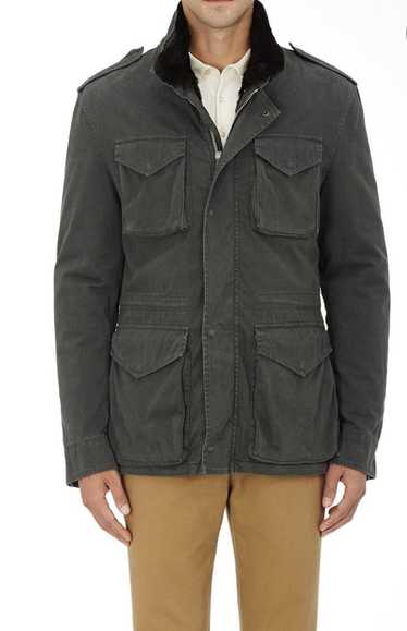 Drumohr Men’s Drumohr jacket with removal faux rab