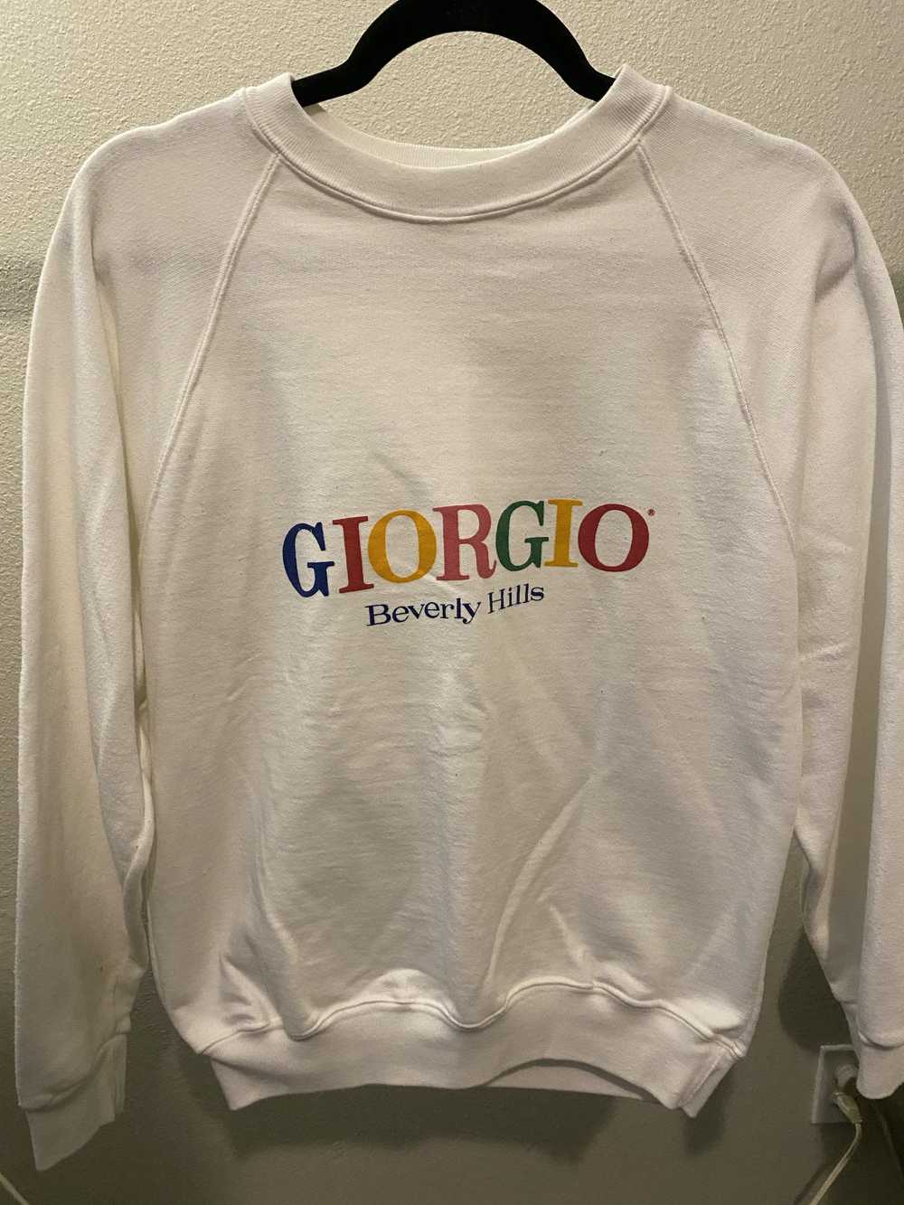 Giorgio × Vintage Giorgio Beverly Hills Crewneck - image 1