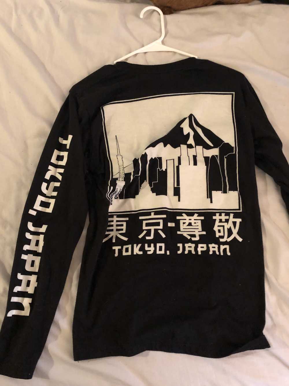 Tokyo Tokyo long sleeve black/white tee - image 2