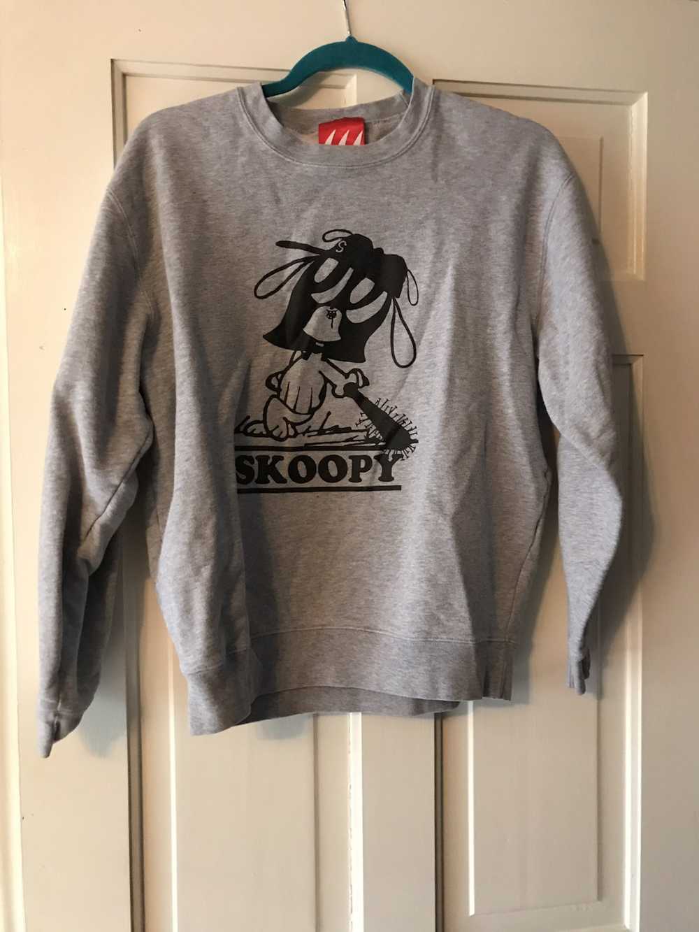 Skoloct Skoopy Grey Pullover Sweatshirt - image 1