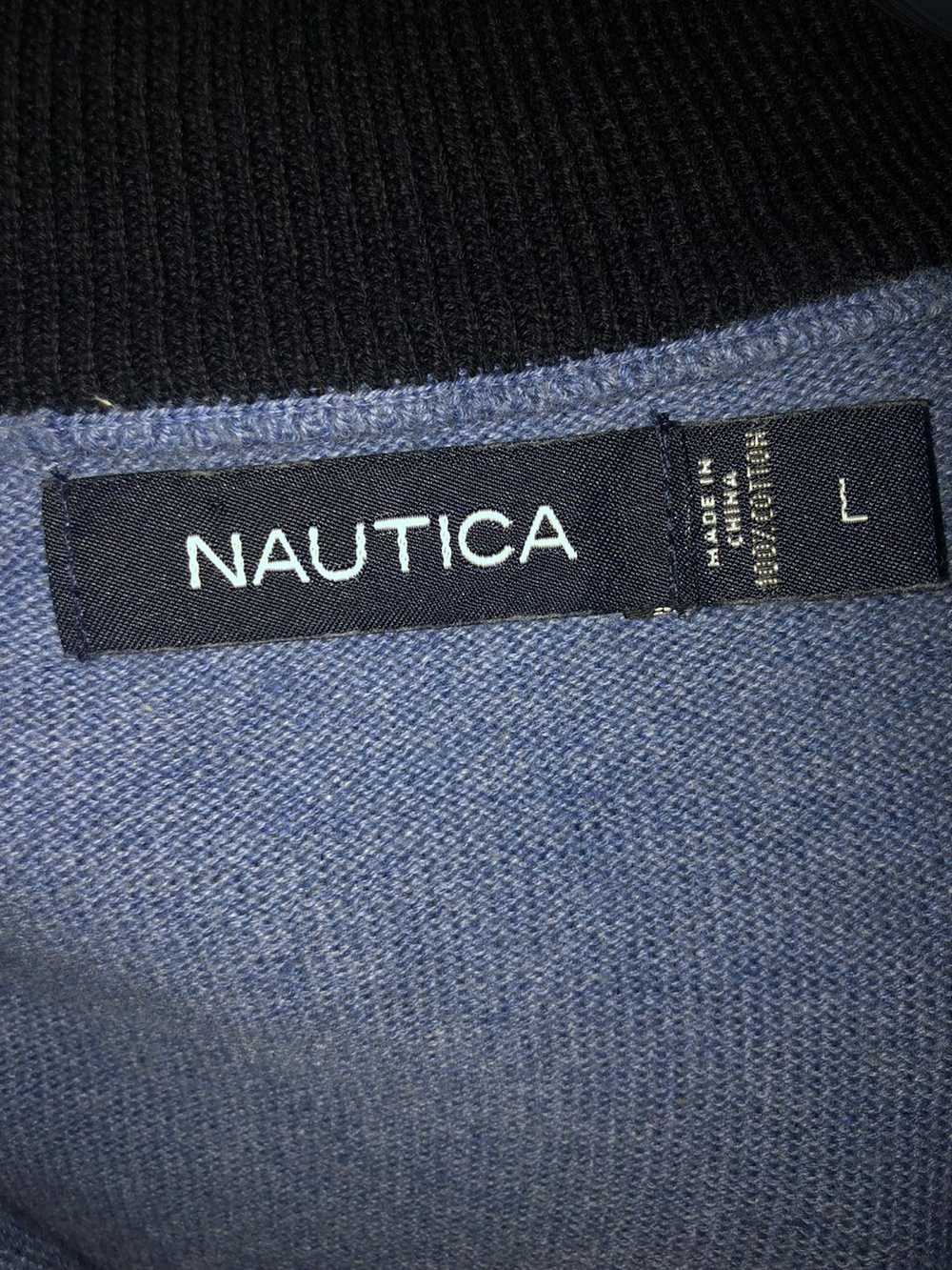 Nautica Men’s nautica quarter zip up sweater size… - image 3