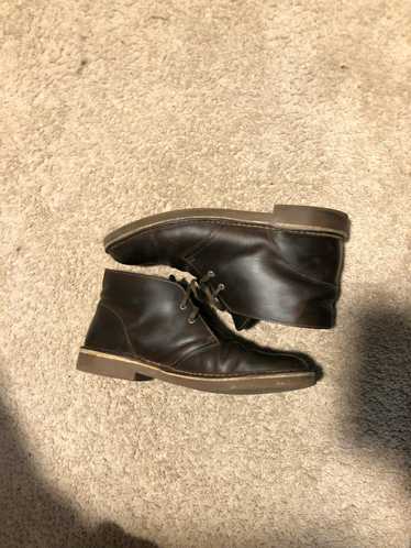 Clarks Clark’s Brown Leather Chukka Boots - image 1