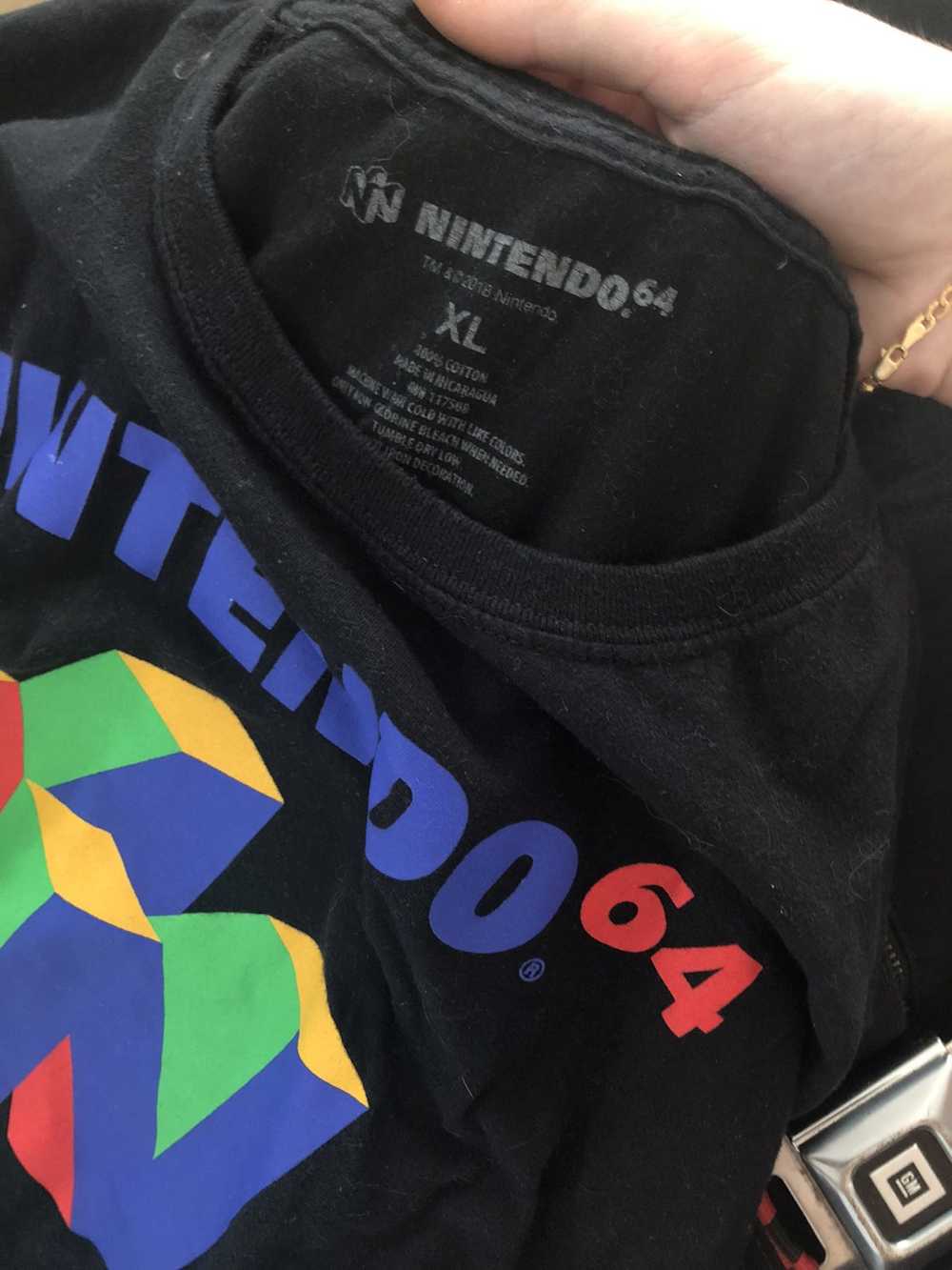 Nintendo Nintendo 64 Black T-shirt - image 2