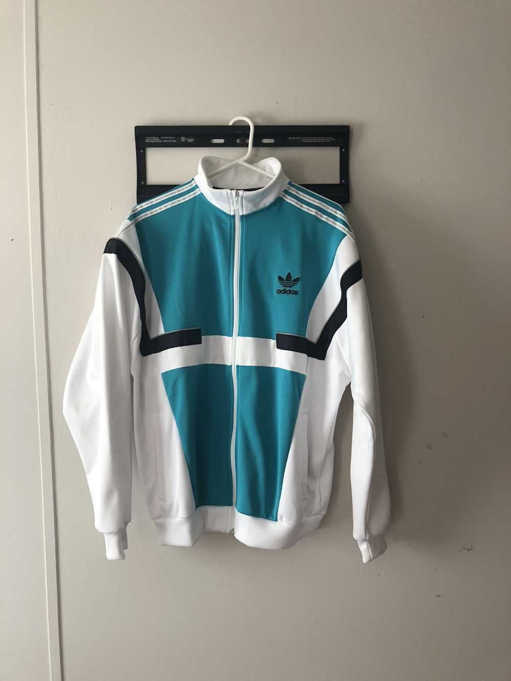 Adidas Adidas Moto Zip-Up Track Jacket - image 1