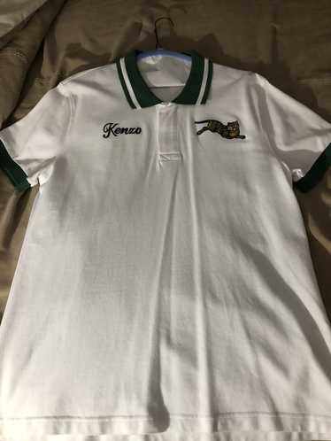 Kenzo Kenzo white tiger polo shirt