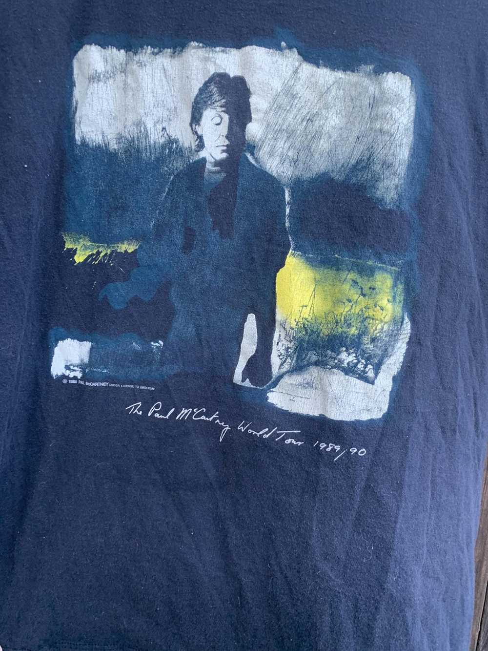 Vintage Paul McCartney 1989 tour tee - image 2