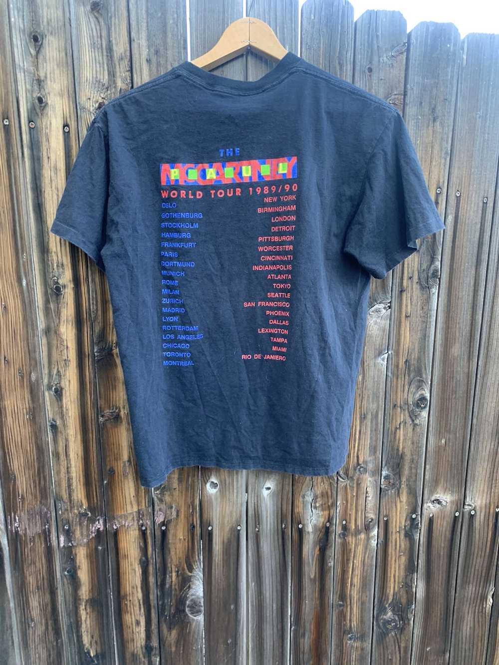 Vintage Paul McCartney 1989 tour tee - image 4