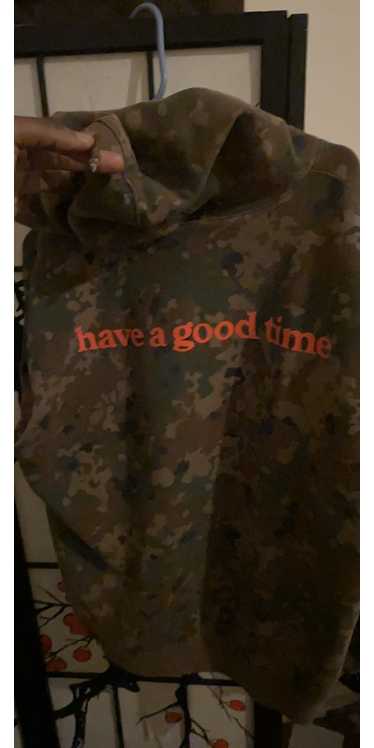 Have A Good Time Have a good time duck camo hoodie